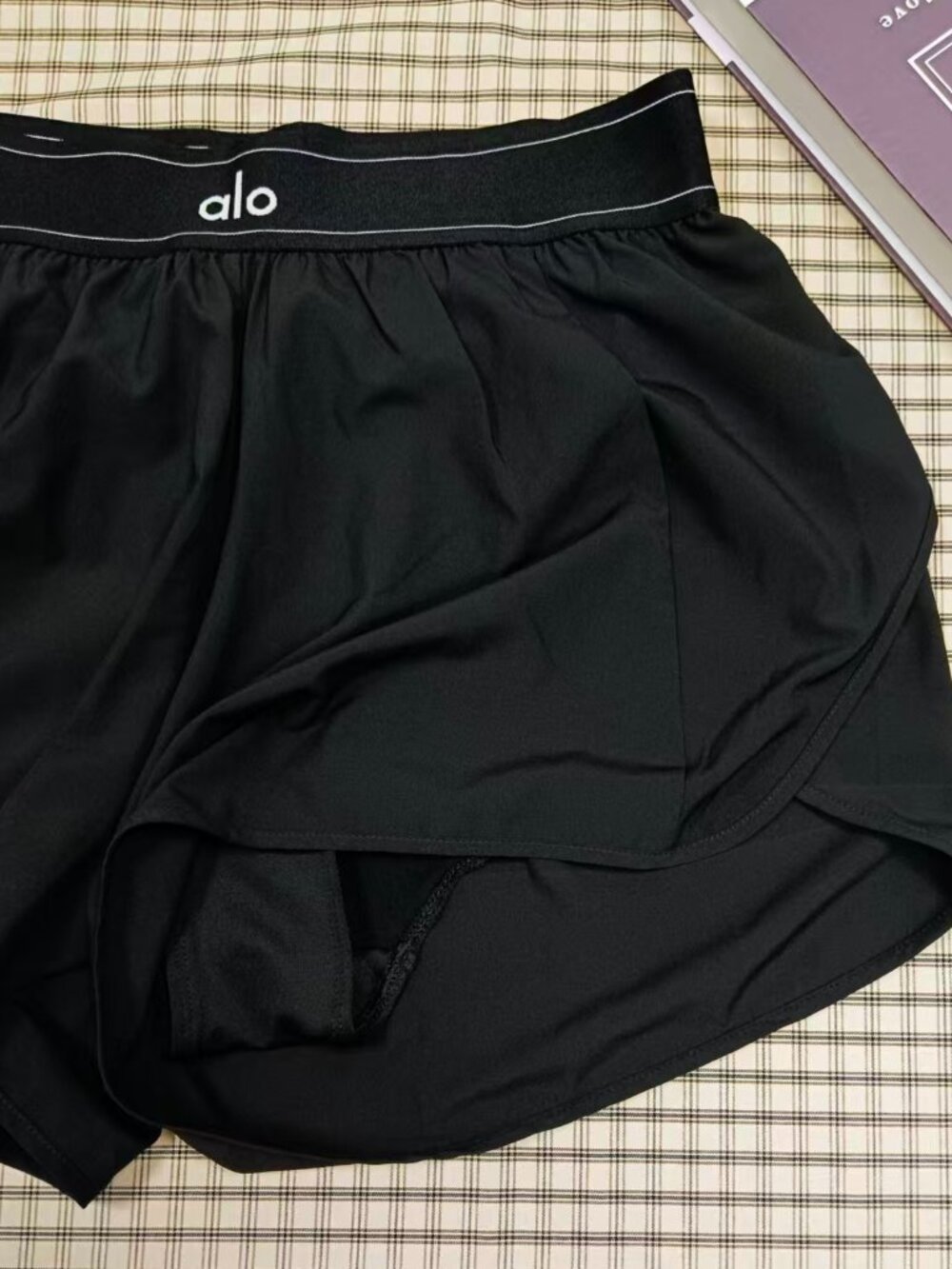 🕶ALO Yoga Match Point Short,Black High Waisted🖤Must-Have Brand new - Picture 3 of 8